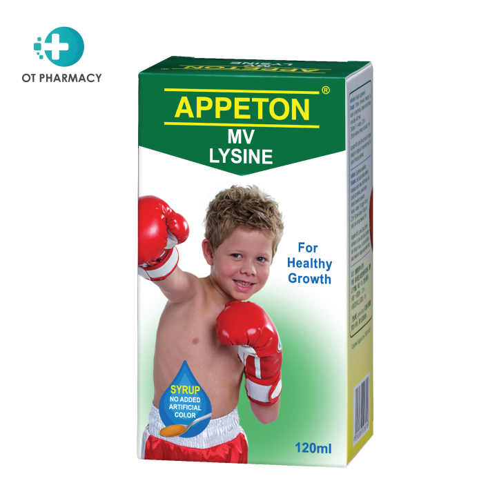APPETON Multivitamin Lysine Syrup 120mL / Chewable tablets 60's Lazada