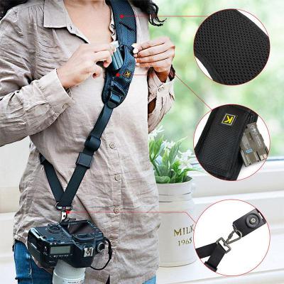 Portable Slr Digital Camera Strap With Bottom Plate High Quality Shoulder For Canon Nikon Sony Quick Camera Accessories