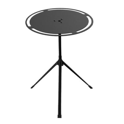 1 Set Outdoor Aluminum Alloy Table Folding Round Table Camping Self-Driving Travel Equipment Supplies Table