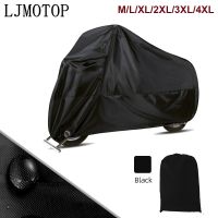 【LZ】 LJMOTOP Motorcycle Cover ATV Scooter Dustproof Waterproof Sun Block Protector Outdoor Bike Motor Cover funda moto