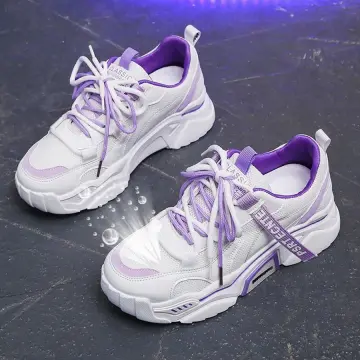 Purple on sale rubber shoes