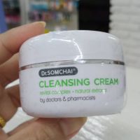 ????Dr.Somchai Cleansing Cream 40 g. ดร.สมชาย คลีนซิ่งครีม ทำความสะอาดผิวหน้าexp2025/08