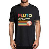 Mens T Shirt Pluto Never Forget 1930 2006 Vintage Tshirts Tshirt Camisets Tee Gildan