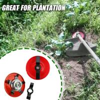 Dual-use Weeder Plate Gardening Accessories Lawn Mower Head Brushcutter Machine Cutting Trimmer Grass Y0C5