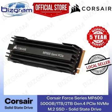 Disco SSD M.2 Corsair 2TB MP600 PRO LPX PCIe Gen4 x 4 NVMe p/PS5