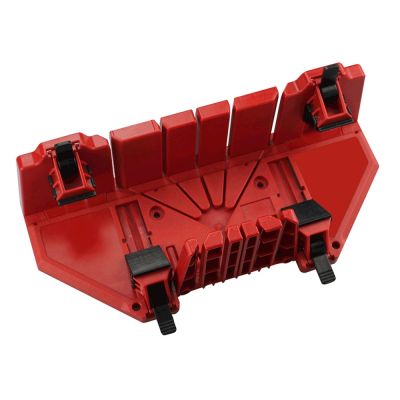 【LZ】✙◊☢  Miter Cabinet Mitre Saw Box Multi-angle Frame Corner Red Tools Woodworking Skirting Line Cut Tool Adjustable ABS Cabinets