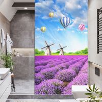 Window Film Privacy Lavender Glass Sticker UV Blocking Heat Control  Window Coverings Window Tint for Homedecor Window Sticker and Films