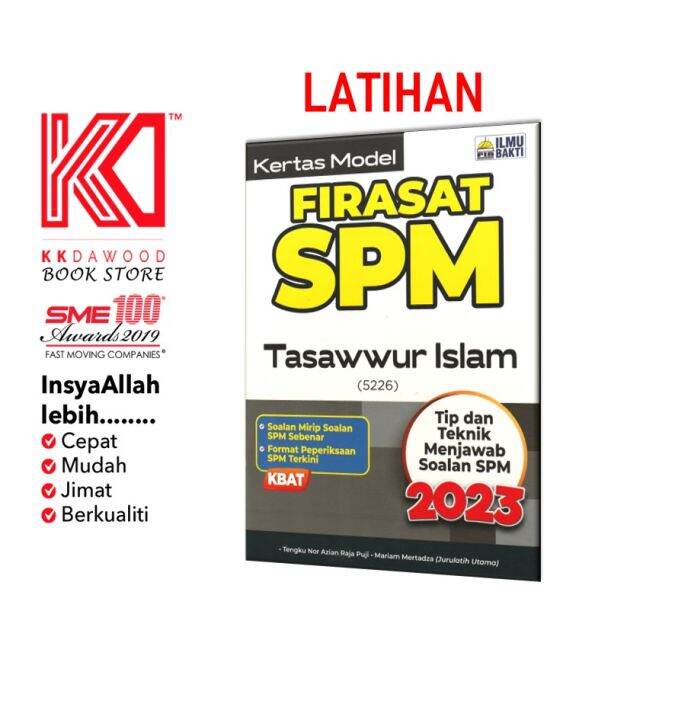 IlmuBakti: Kertas Model Firasat SPM - Tasawwur Islam | Lazada