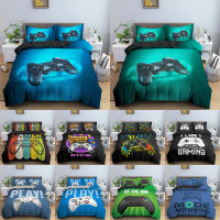 Game Bedding Set Children Boys Duvet Cover Set Comforter Bedding Quilt Cover with Pillowcase Kids Bedding Set Twin Queen King