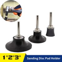 3Pcs 1 2 3 Inch Sanding Disc Pad Holder 1/4 Shank Quick Change For Die Grinder Power Drill Sander Sanding Polishing Grinding