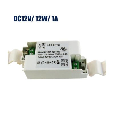 DC12V 12W LED Driver for LED Strip Lights Power Supply High Quality Lighting Transformers 12V 1A Power Supply Adapter Electrical Circuitry Parts