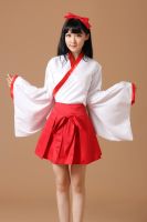 Special offer Japanese temple witch sleeve kimono Halloween cos costume dance platycodon anime