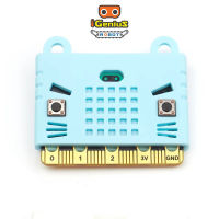 เคสกันกระแทก ไมโครบิต Kittenbot Kitty Rubber Case For microbit v1.5 v2  Light Blue Coding  เคสซิลิโคน สีฟ้า iGenius Robot Makecode