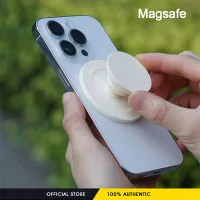 PopGrip Pop Socket สำหรับ MagSafe | ที่จับโทรศัพท์ระดับพรีเมี่ยม | ฐาน iPhone MagSafe ที่ดีที่สุดและเหมือนกับผู้ถือแหวนเกี่ยวเคสไอโฟน | ที่ตั้งโทรศัพท์ตั้งโต๊ะและติดรถยนต์ MagSafe | สร้างขึ้นเพื่อเป็นฐาน iPhone MagSafe และฉันที่จับโทรศัพท์