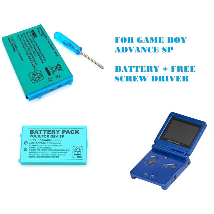 ส่งไวมาก-แบตเตอร์รี่-แบต-gba-sp-battery-ds-อ้วน-แบตเตอรี่ของเครื่องเกมส์-nintendo-gameboy-advance-sp-gba-sp-battery-greenhome-ส่งทุกวัน