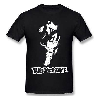 New Summer T Shirt Take Your Time Tshirt Cotton Persona 5 Ofertas Tee Shirt 100% Cotton Gildan