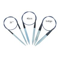 ☈✳✓ 1 Pice LYKKE Indigo Fixed Circular Needles - 16 (40cm)