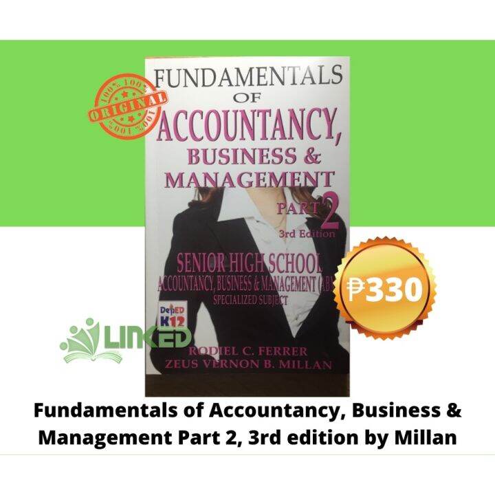 [ORIGINAL] Fundamentals Of Accounting Business Management- Part 2 (2019 ...