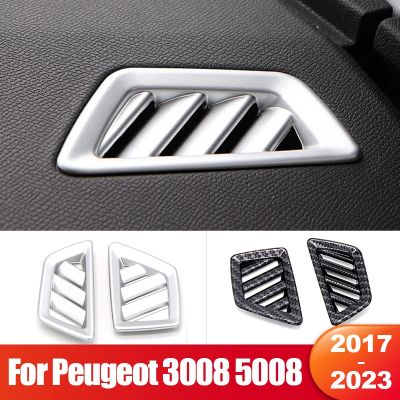 【hot】 3008 5008 2017 2018 2019 2020 2021 2022 2023 Car Dashboard Air Conditioning Vent Outlet Cover Accessories