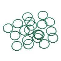 【hot】⊕  20Pcs Fluorine Rubber O Rings 17mm 14mm Inner Diameter 1.5mm Width Gasket Prevent leaks hydraulic