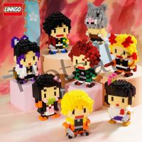 【hot sale】 ∏✤ B32 Kimetsu No Yaib Mini Building Blocks Compatible with Lego Building Blocks Small Particle Animation Model Assembly Building Blocks 鬼灭之刃