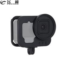 อลูมิเนียมกรงกล้องรองเท้าเย็นเมา52มิลลิเมตรกรองรังสียูวีสำหรับ Gopro 11 10 9การกระทำกล้องป้องกันที่อยู่อาศัยกรอบ Vlog อุปกรณ์เสริม