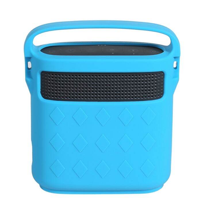 silicone-speaker-case-for-soundlink-color-ii-protective-sleeves-carabiner-shockproof-soft-cover-accessories