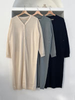 [DALKILOOK] Founder Button V-neck Knit Cardigan -  loose fit - Cardigan - FREE - 1