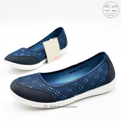 Bata รองเท้าผ้าใบสลิปออน พื้นเมมโมรีโฟม เบาและนุ่มมาก (สีกรม) ไซส์ 36-40( UK3-7) (รหัส 559-9621)