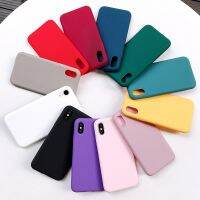 ♥สต๊อกพร้อม♥+ เคสซิลิโคนลูกอม Gratis Ongkir สำหรับ iPhone 14 13 12 11 Pro Max เคสโทรศัพท์ TPU แบบนิ่มสำหรับ iPhone 6 6S 7 8 Plus X 10 SE 2020 5se 5S 5 Xs