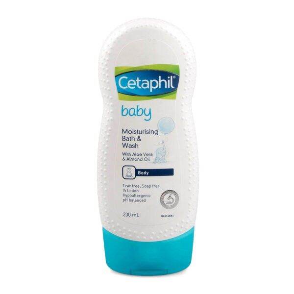 CETAPHIL BABY MOISTURISING BATH & WASH 230ML | Lazada