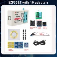 100% Original EZP2023 High-speed USB SPI Programmer +10 Adapters EZP 2023 Support 24 25 93 95 EEPROM 25 Flash BIOS Chip EZP2019 Calculators