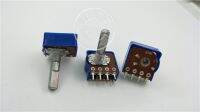 148ประเภท Double Tap Potentiometer B10K พร้อม Step พร้อม25MMF ความยาวที่จับตรงกลาง