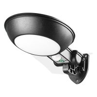 Solar Wall Light LED Human Body Induction 3 Modes Waterproof Street Lamp for Garden Front Door Path Security Lighting