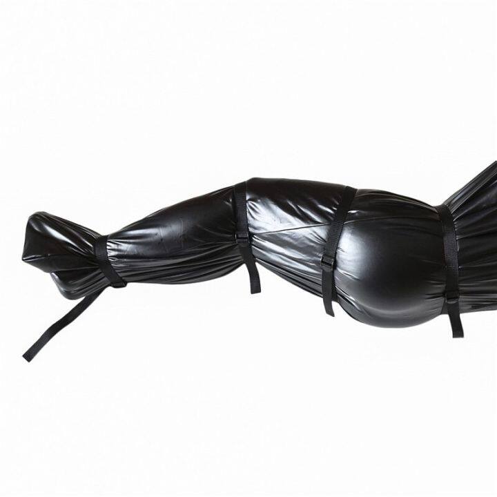 full-body-cover-bodysuit-faux-leather-bandage-jumpsuit-gay-costume-sexy-lingerie-tight-bdsm-bondage-bag-gay-restraint-kit-slave