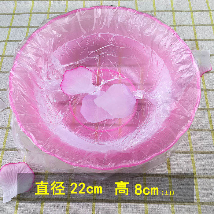 Beauty salon washbasin trumpet 5pack disposable beauty basin bag to