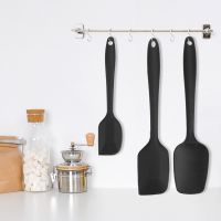 Baking Scraper Baking Pastry Tools ชุด 3 ซิลิโคนทนความร้อนเครื่องมือทำอาหาร Spatula ช้อน Turner อุปกรณ์เสริม