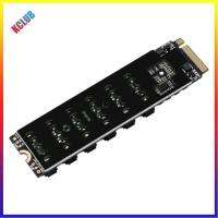 M2 M-EKY PCIE3.0กับ SATA6G เชื่อมต่อกับการ์ดขยายคอมพิวเตอร์ส่วนบุคคล6พอร์ต16000การถ่ายโอนเมกะไบต์/วินาทีการ์ดอะแดปเตอร์เพิ่มความเร็วสำหรับฮาร์ดดิสก์ที่รองรับ SATA