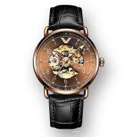⌚Lism นาฬิกาโฮมเมจนาฬิกาดำน้ำอัตโนมัติสีม่วงติดกระจกรถยนต์,Pu เรียบง่าย Am0259แฟชั่นลำลองใส่สบาย