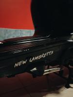 สติกเตอร์แต่งติดใต้พักเท้าแลมเบรตต้า lambretta (ได้ทั้งซ้ายและขวา)