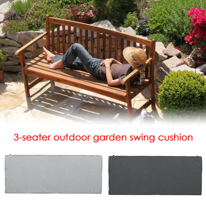 【In Stock+High Quality】120*42*5cm 3Seater Outdoor Garden Swing Seat