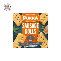 Pukka  Sausage Rolls 4pk ปุ๊กก้า ไส้กรอกโรล 4 ชิ้น