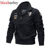 Tactics Jacket Men Autumn Spring er Cotton Coat Plus Size Embroidery Airplane Pilot Cargo Jackets Male Jaqueta Masculina