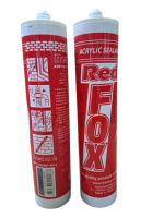 RED FOX กาวอะคริลิค กาวแด๊ป กาวอะครีลิค มี 4 สี : สีขาว สีดำ สีน้ำตาล และ สีเทา ปริมาณ 430 กรัม (2 หลอดต่อเซต)