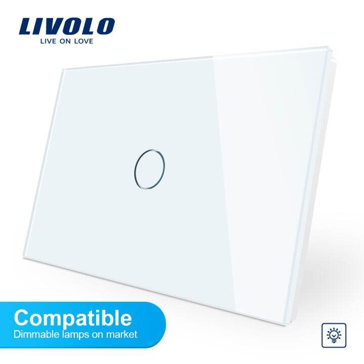Livolo Zigbee Smart Wifi Adaptive Dimmer สวิทช์ไฟติดผนัง,หน้าจอโทรศัพท์ ...