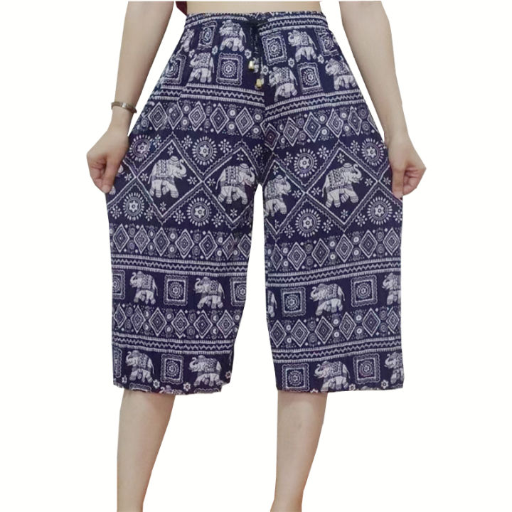 กางเกงอัดพลีทลายช้างทรงสวย-รุ่น720-60-720-61ผ้าวูลเวฟ-เป็นเอวยางยืดมีเชือกผูกรูดปรับขนาดได้