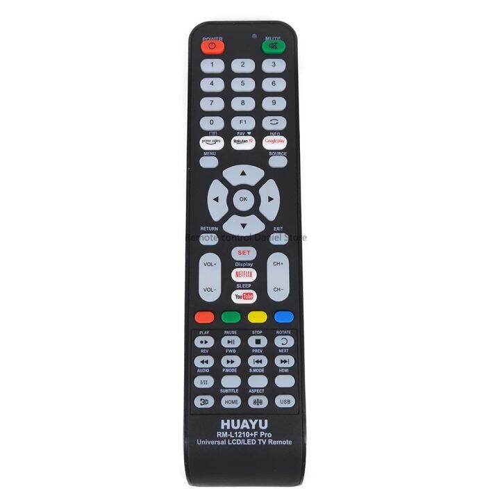 Huayu replaces the remote control RML1210 MyView TV remote ,The code