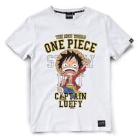 เสื้อยืดวันพีช One Piece LUFFY-969-WH
