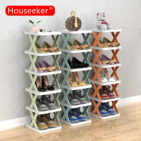 Houseeker ที่แขวนรองเท้าชั้นวางรองเท้าแบบถอดได้,ที่แขวนสิ่งของหลายรองเท้าส้นเตี้ยช่วยประหยัดพื้นที่ชั้นวางรองเท้าแบบทำมือ