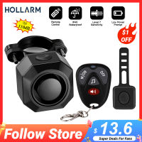 Hollarm Wireless Bicycle Burglar Alarm รีโมทคอนลรถจักรยานยนต์ไฟฟ้าสกู๊ตเตอร์ Bike Security Protection Vition Alarms